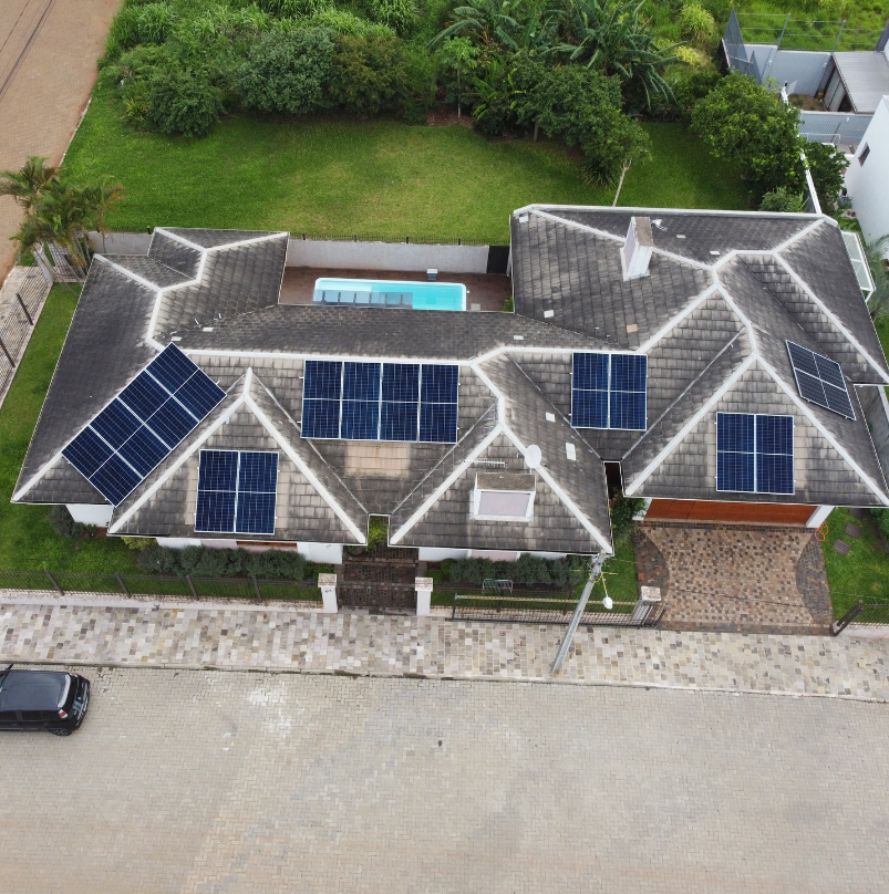 Instalação residencial cliente 1 · Lajeado RS