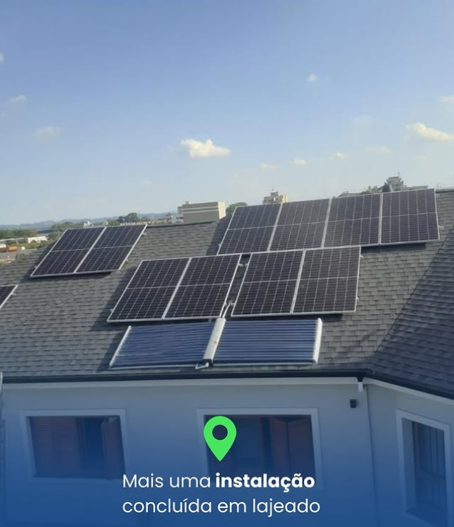Sistema instalado · Lajeado RS